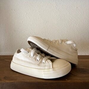 Converse Chuck Taylor All Star Canvas Toddler Sneakers‎ White Size 7 716828F